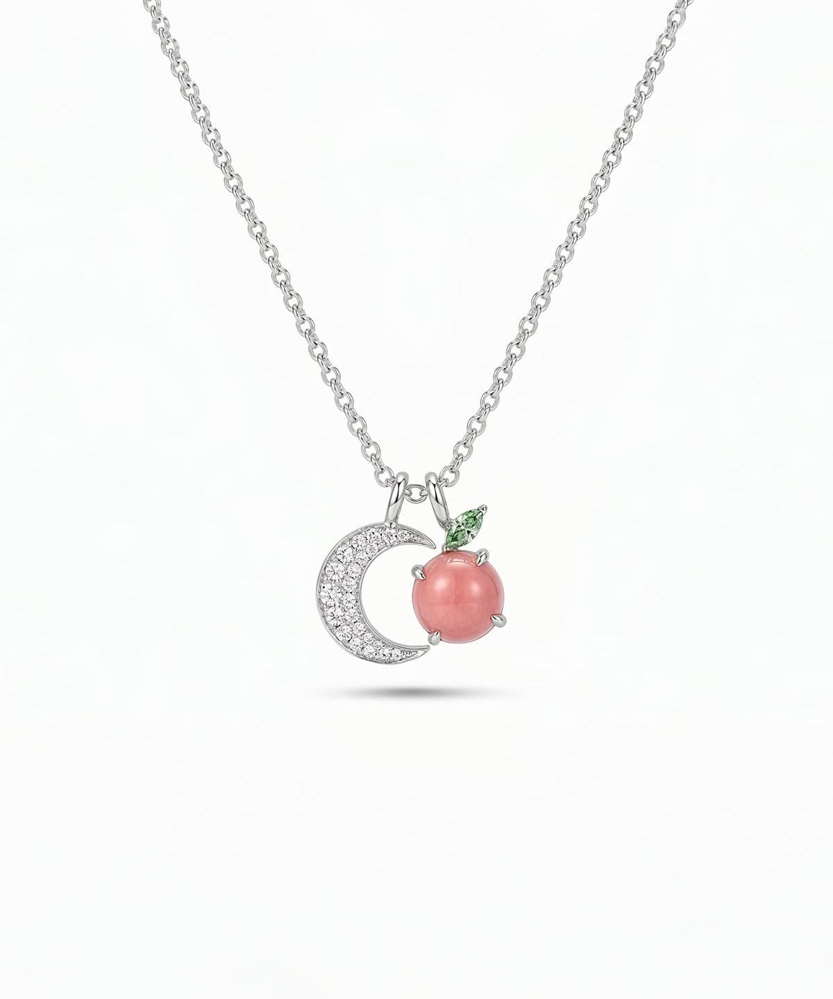 The Moon Peach Necklace - PBD Necklaces