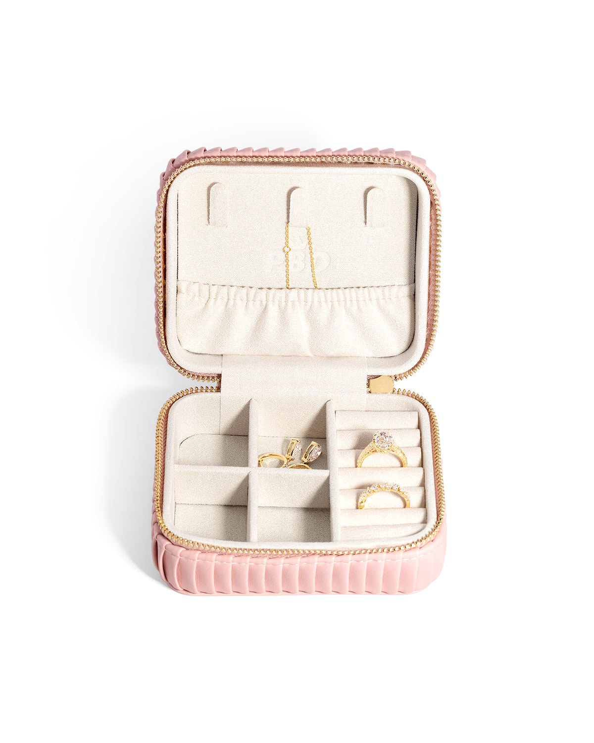 The Travel Case Blush Pink - PBD Ring Box