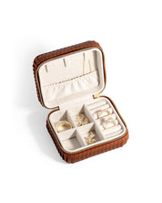 The Travel Case Saddle Brown - PBD Ring Box