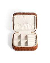 The Travel Case Saddle Brown - PBD Ring Box
