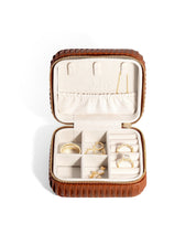 The Travel Case Saddle Brown - PBD Ring Box