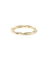 Tight Braid Diamond Ring