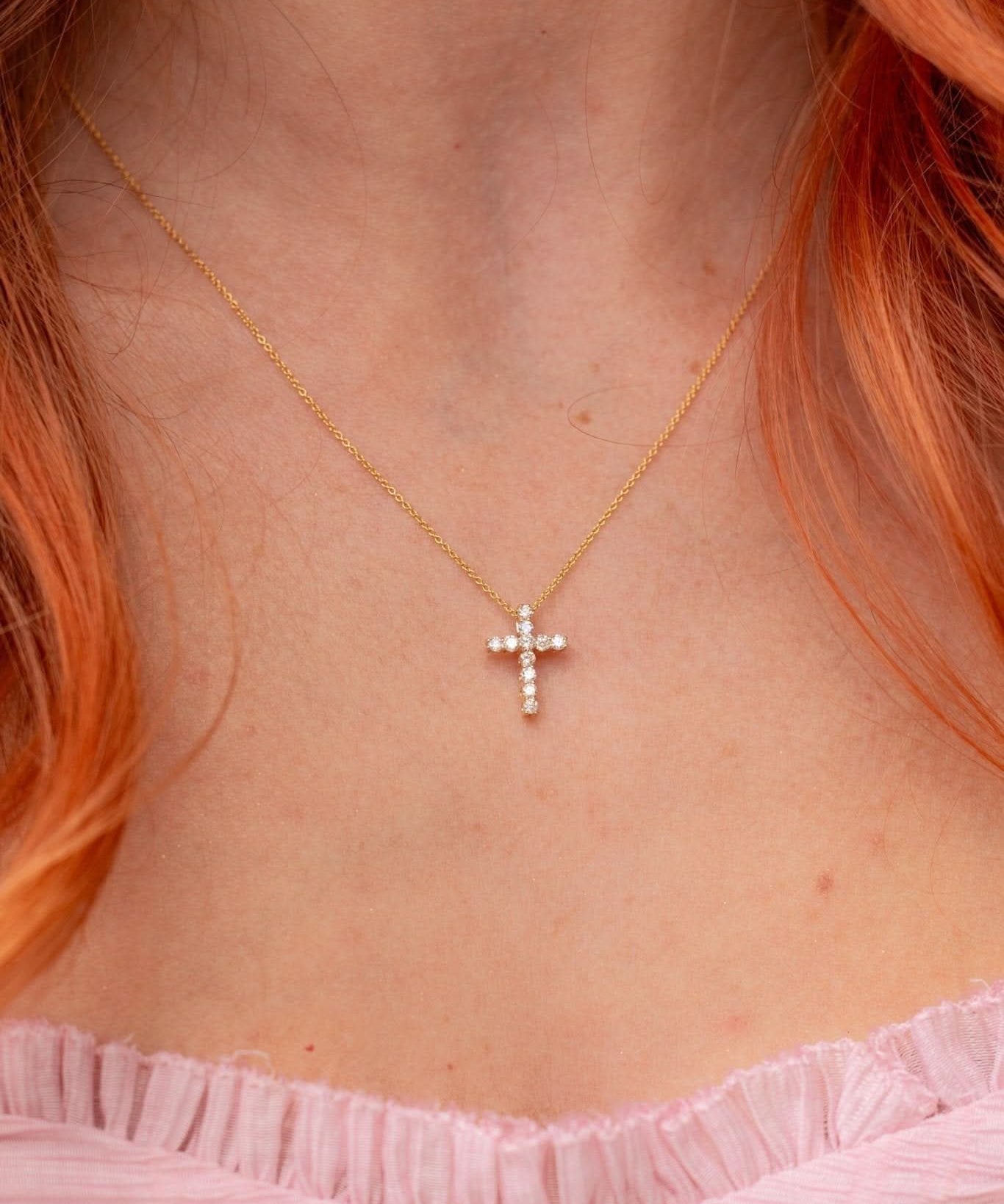 Timeless Diamond Cross - PBD Necklaces