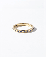Natural Blue Sapphire Star Band