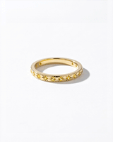 Natural Yellow Sapphire Star Band