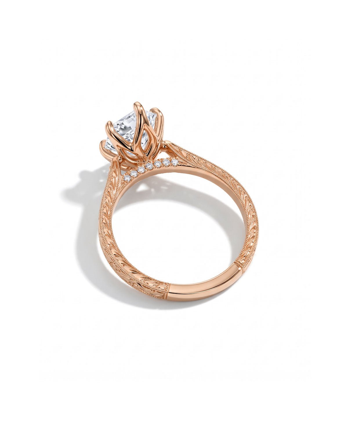 Victoria Marquise Hand Engraved - PBD Engagement Rings