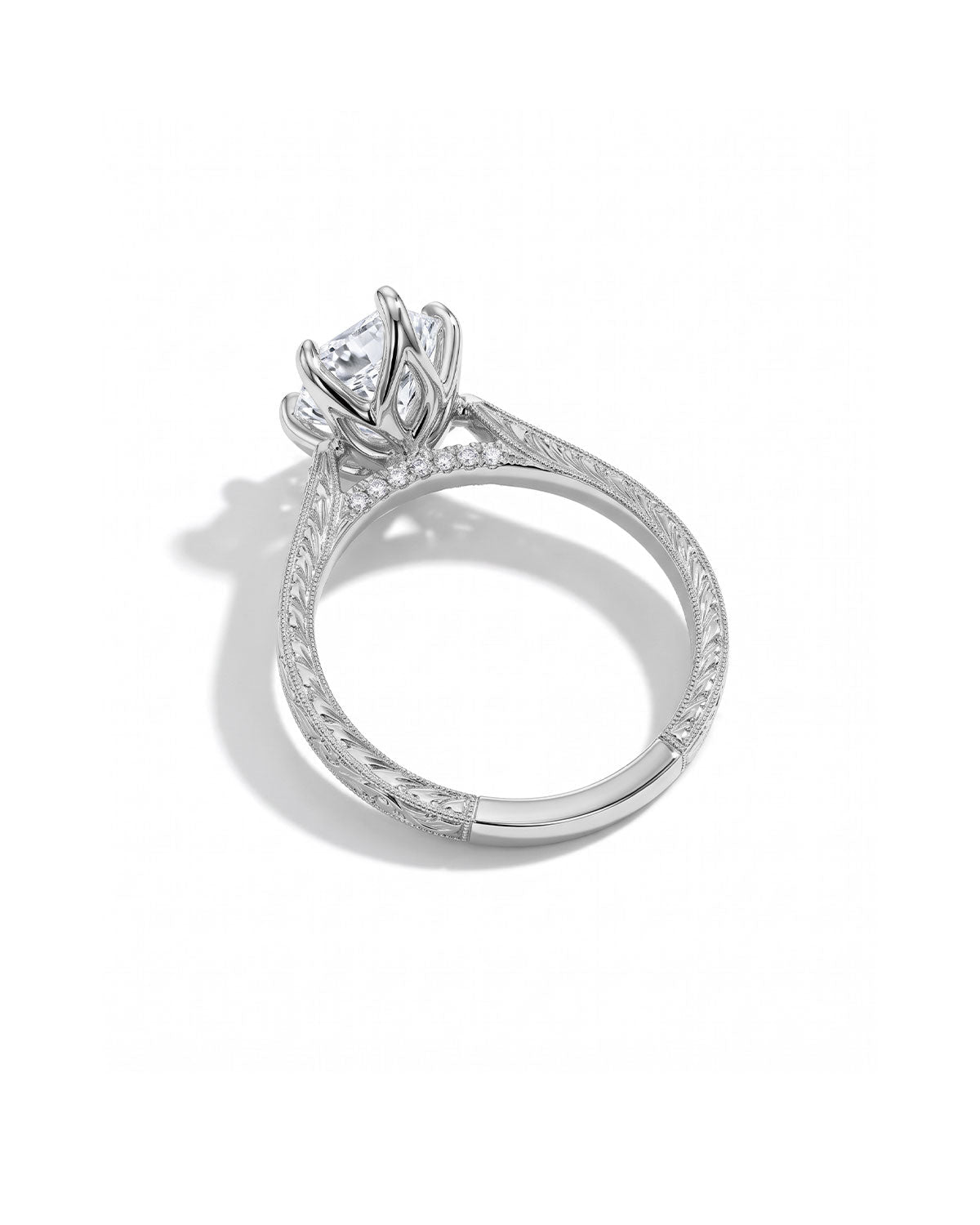 Victoria Marquise Hand Engraved - PBD Engagement Rings