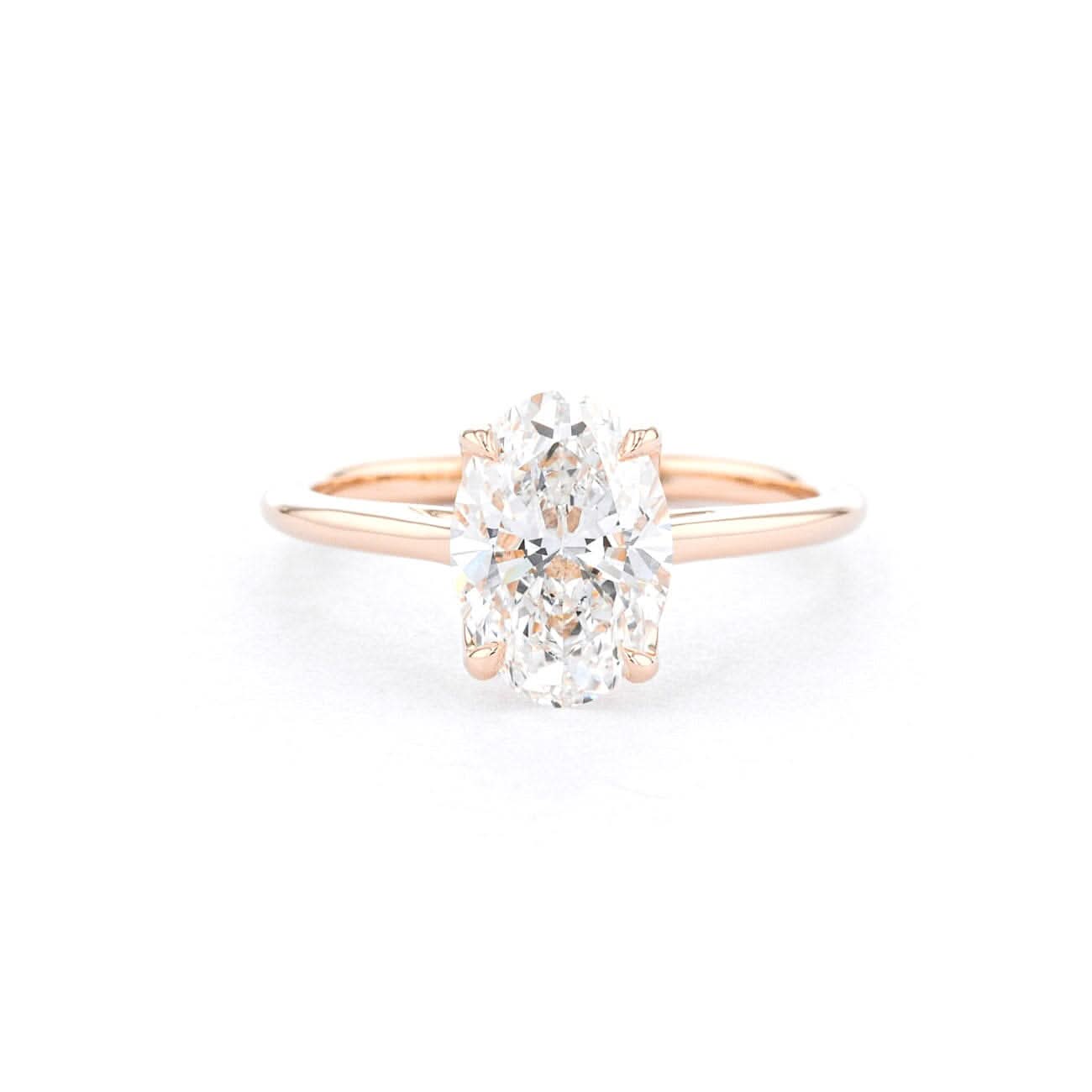Victoria Oval High Polish - PBD Engagement Rings