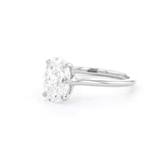 Victoria Oval High Polish - PBD Engagement Rings