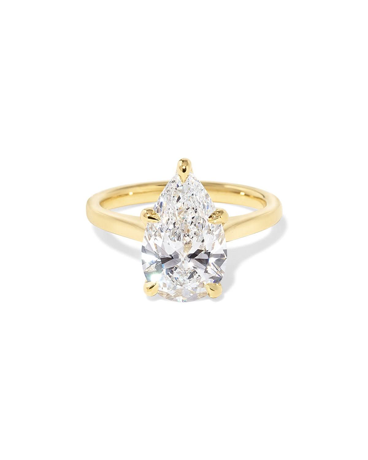 Victoria Pear High Polish - PBD Engagement Rings