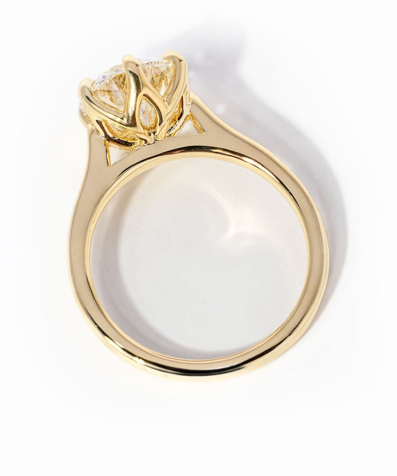 Victoria Round High Polish - PBD Engagement Rings