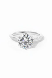 Victoria Round High Polish - PBD Engagement Rings