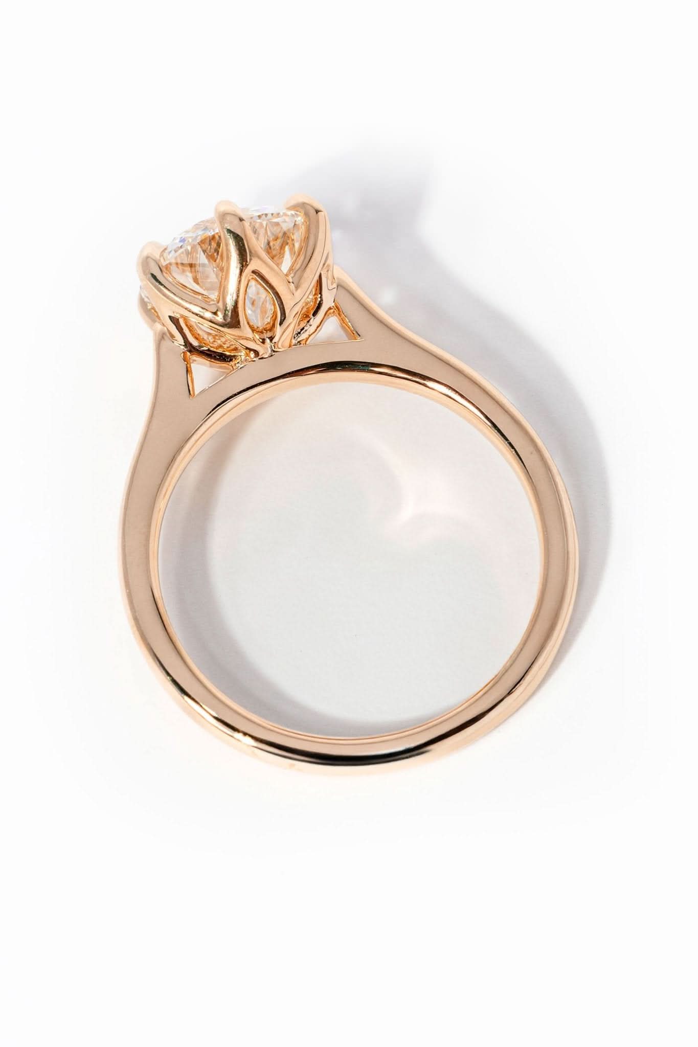 Victoria Round High Polish - PBD Engagement Rings