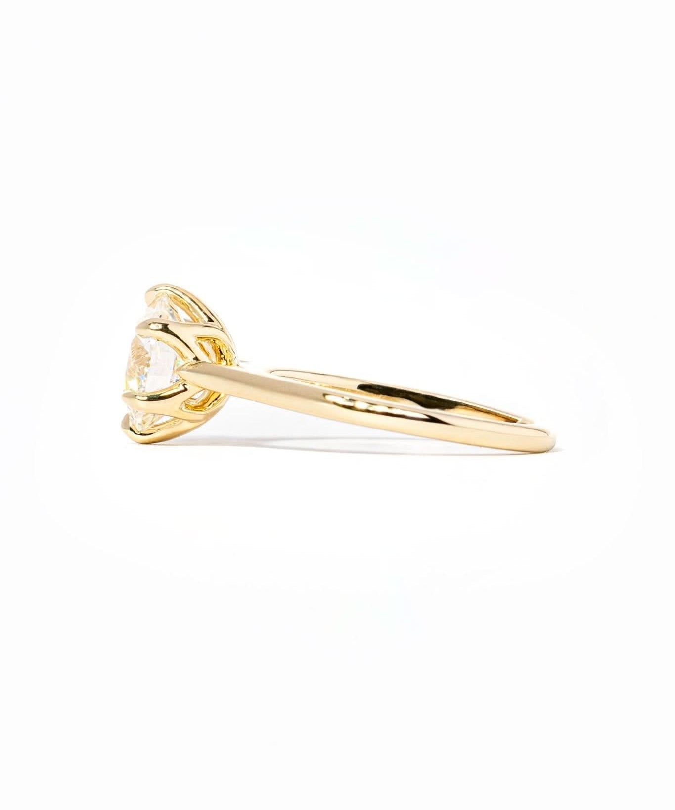 Victoria Round High Polish - PBD Engagement Rings