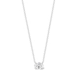 1ct East West Oval Brandi Necklace