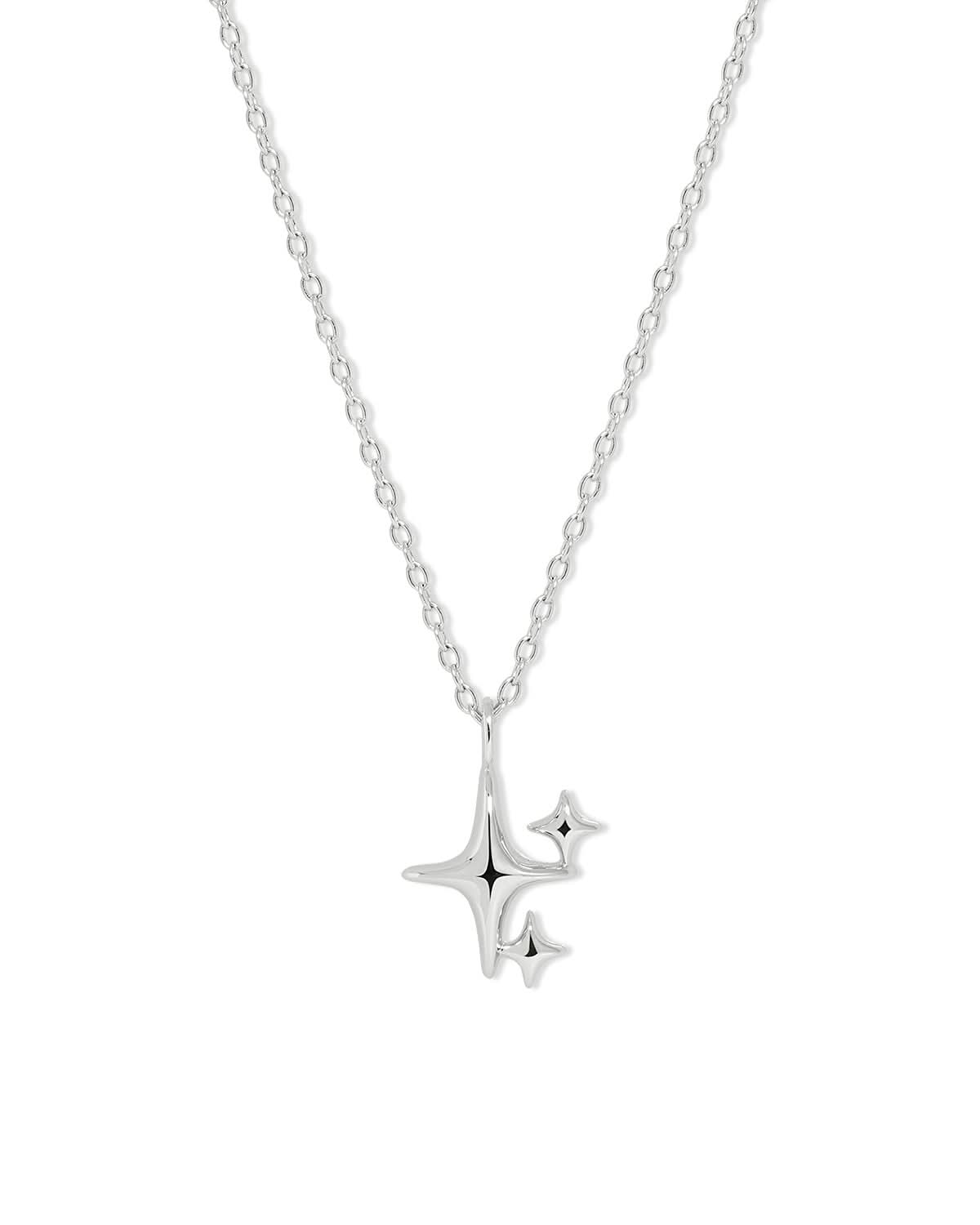 White Gold Kira Necklace - PBD Necklaces