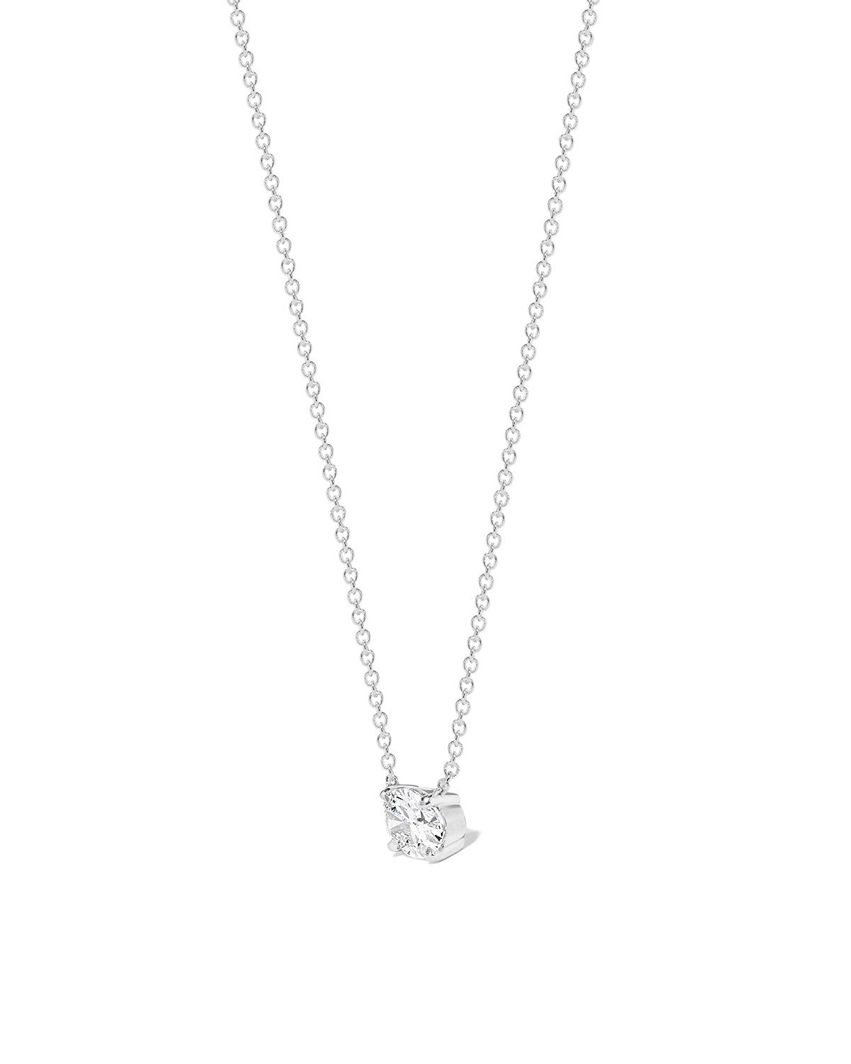 1.5ct East West Oval Brandi Necklace