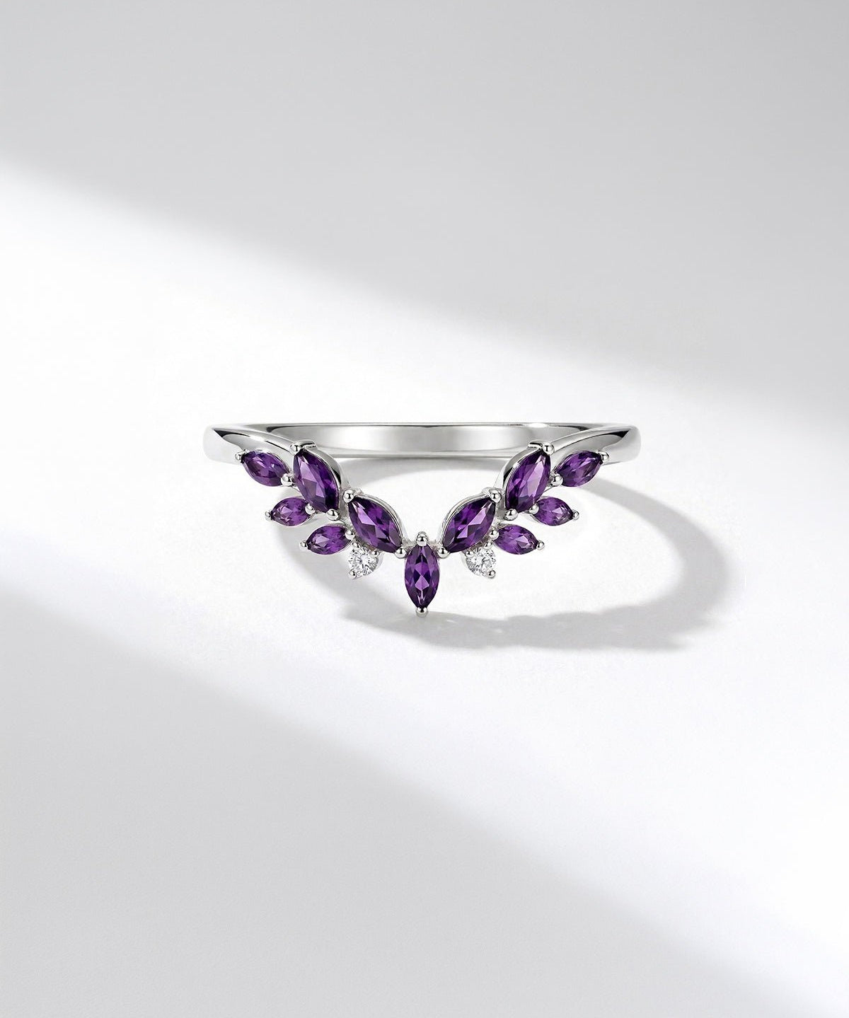 Wisteria Wedding Band - PBD Rings