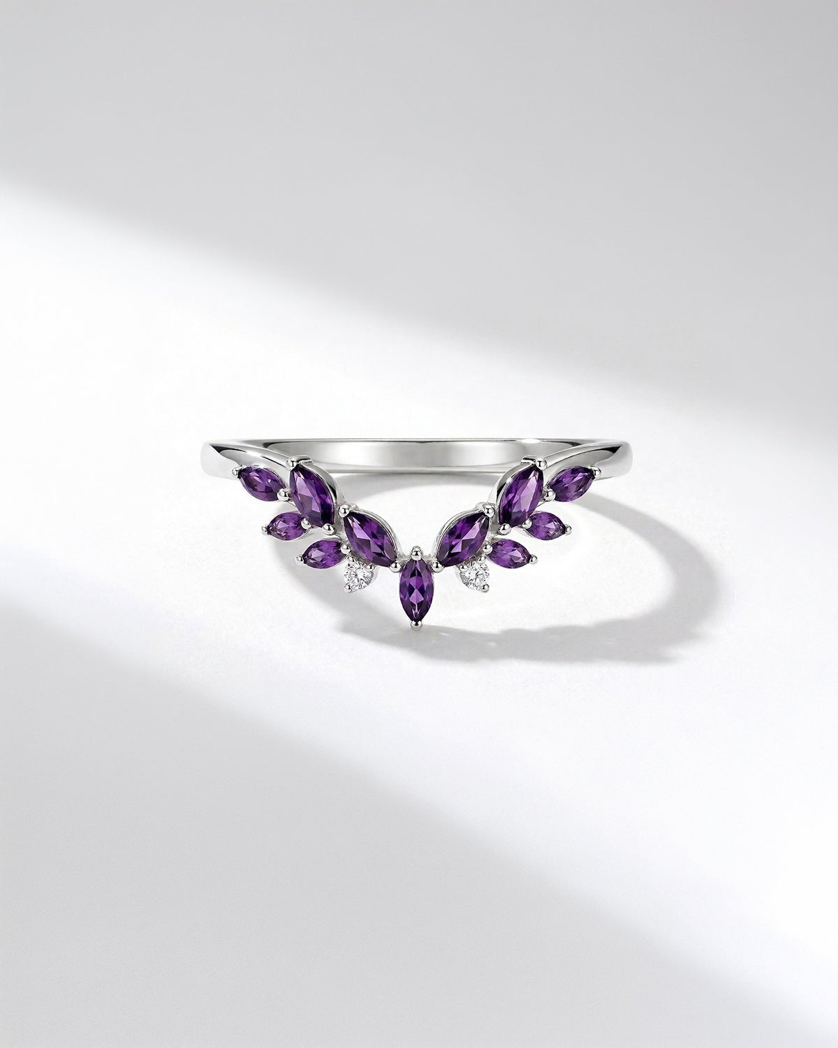 Wisteria Wedding Band - PBD Rings