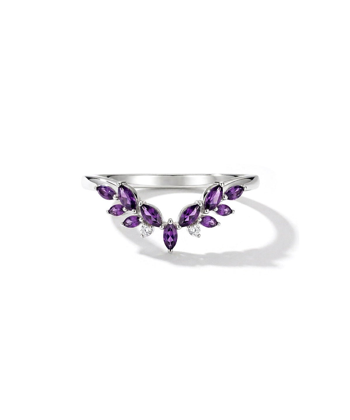 Wisteria Wedding Band - PBD Rings