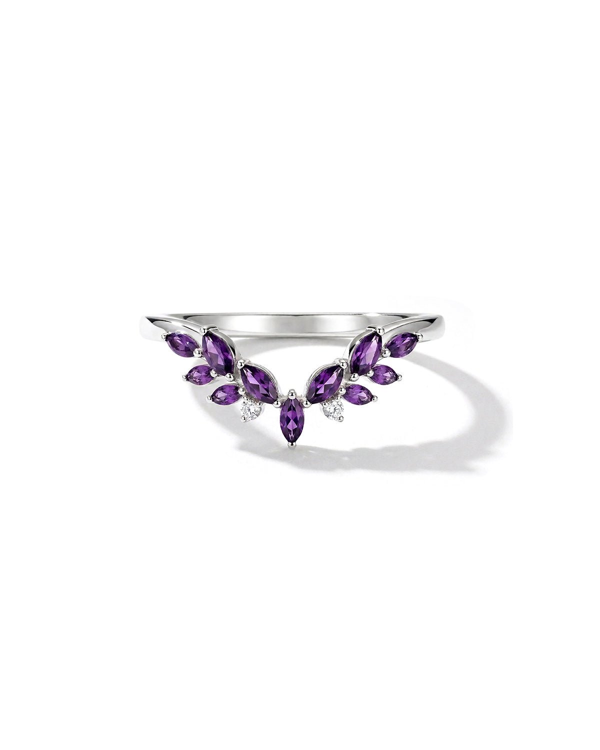 Wisteria Wedding Band - PBD Rings
