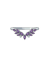 Wisteria Wedding Band - PBD Rings