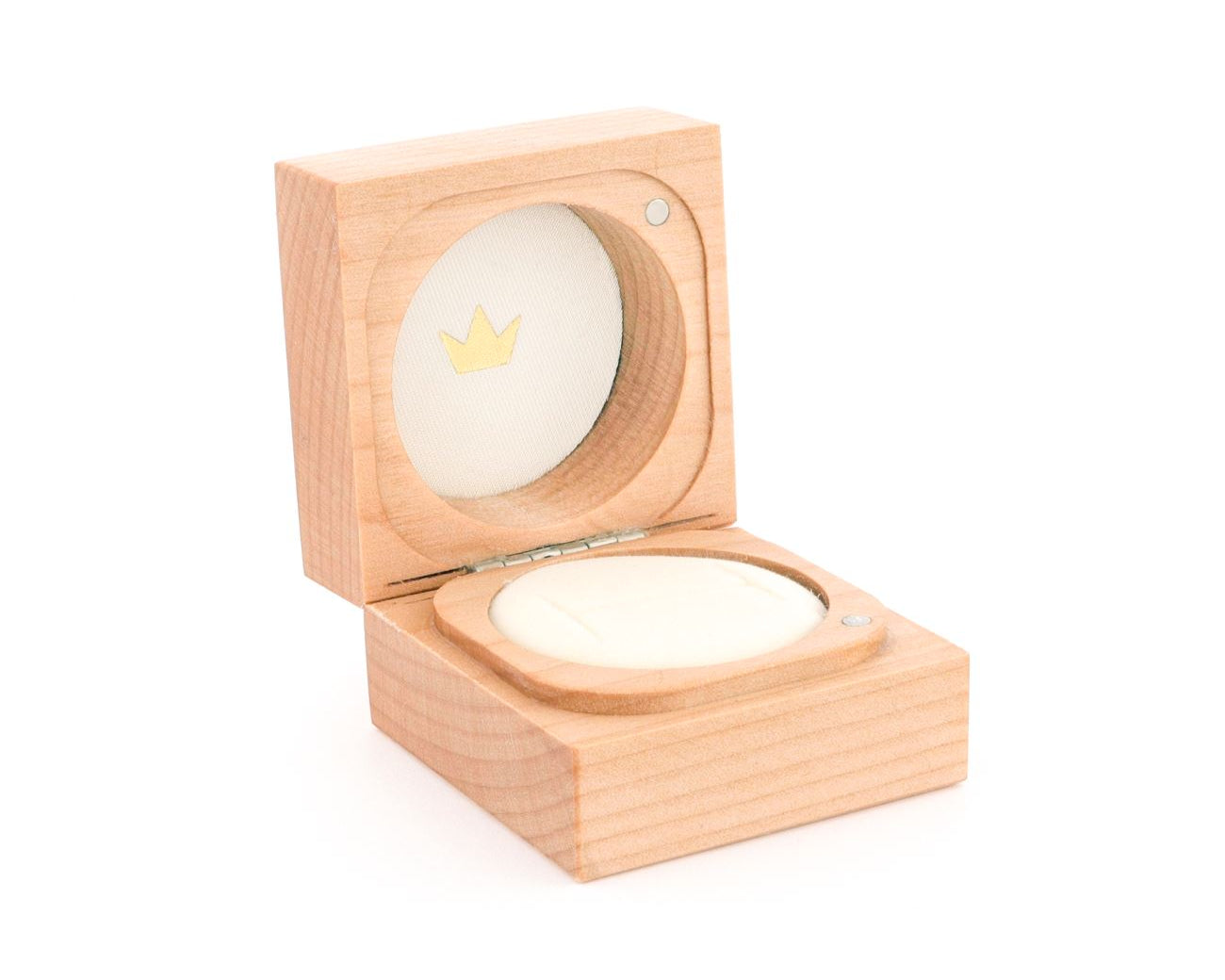 Wood Box Ring Box Princess Bride Diamonds 