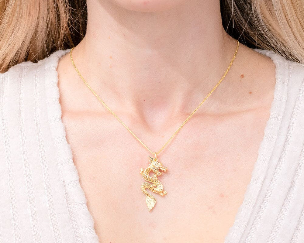 Year of the Dragon Pendant Necklaces Princess Bride Diamonds 