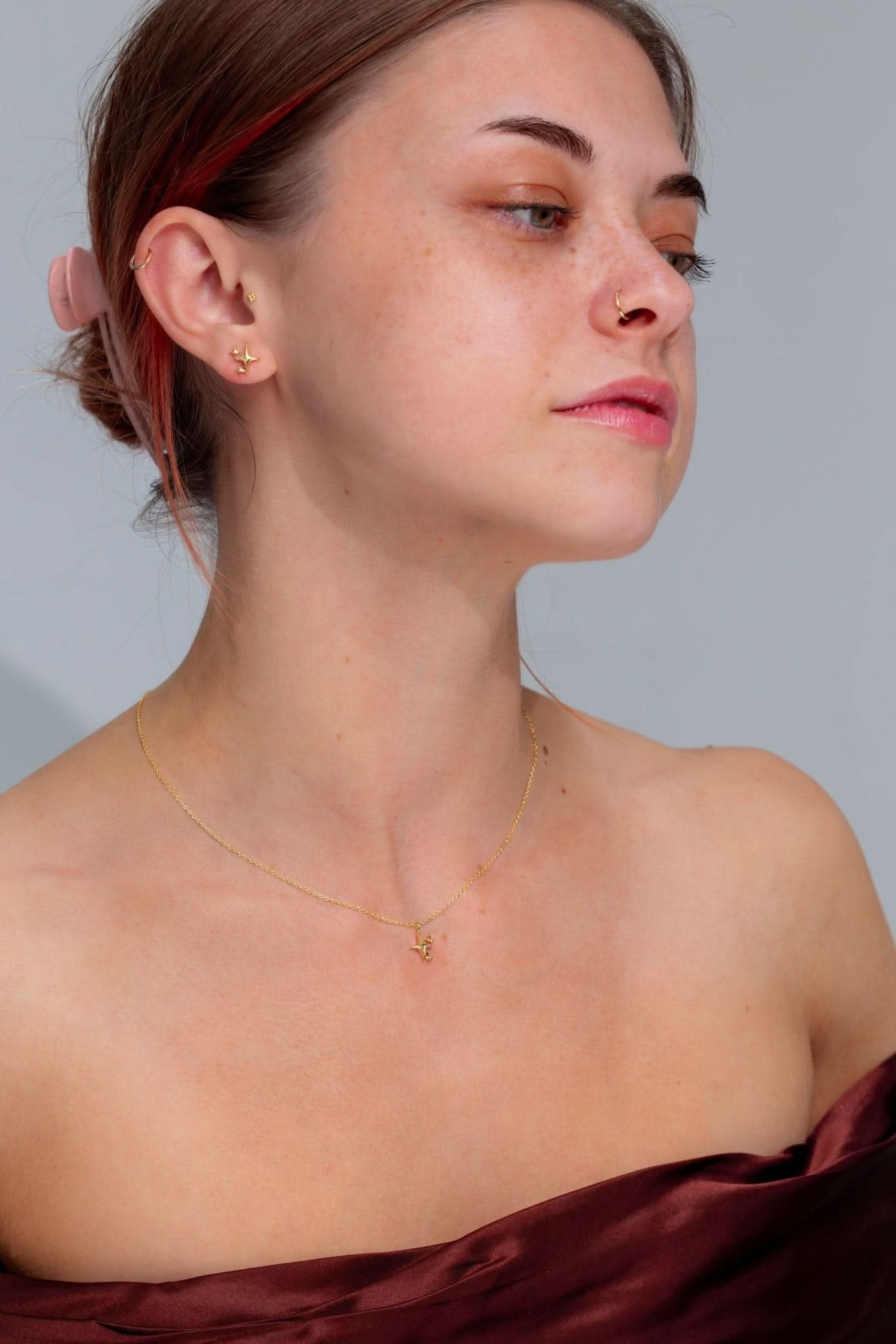 Yellow Gold Kira Necklace - PBD Necklaces