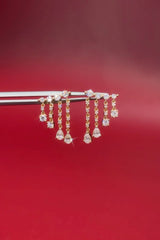 Yellow Gold Sarah Diamond Earrings