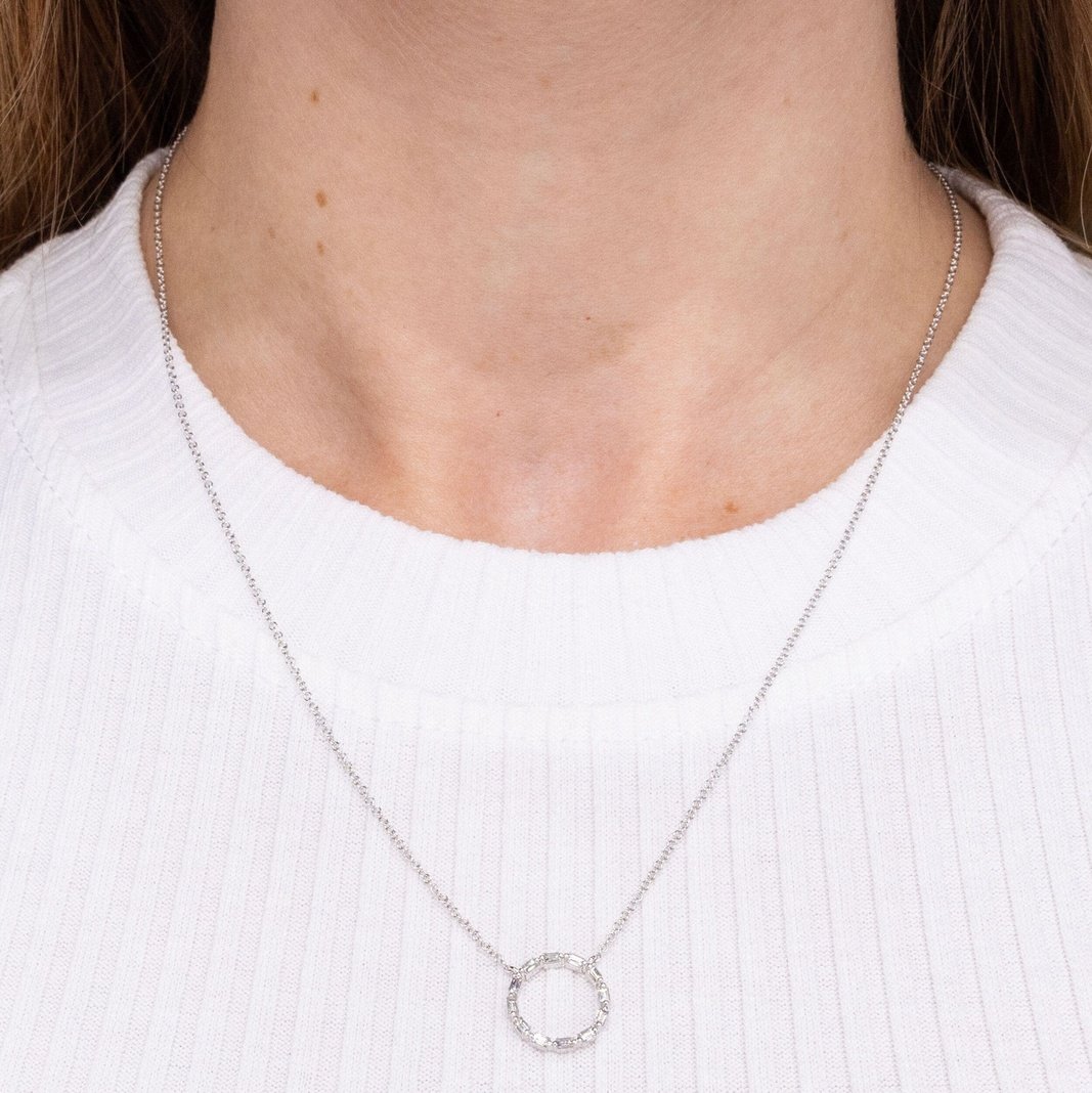Circle of love diamond pendant Clearance