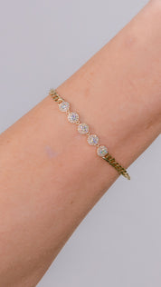14k Yellow Gold Alexis Bracelet Bracelets Princess Bride Diamonds 