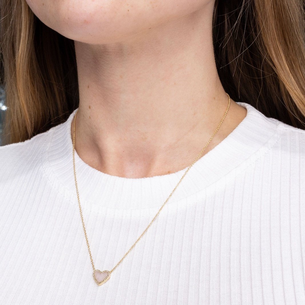 Mejuri | Jewelry | Brand New Gorgeous Opal Chalcedony Tulip Pendant Necklace  | Poshmark