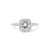 1.6mm Amara Cushion Engagement Rings Princess Bride Diamonds 