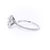 1.6mm Angela Round Engagement Rings Princess Bride Diamonds 