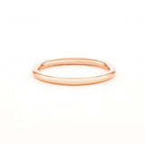 1.6mm High Polish Band Rings Princess Bride Diamonds 