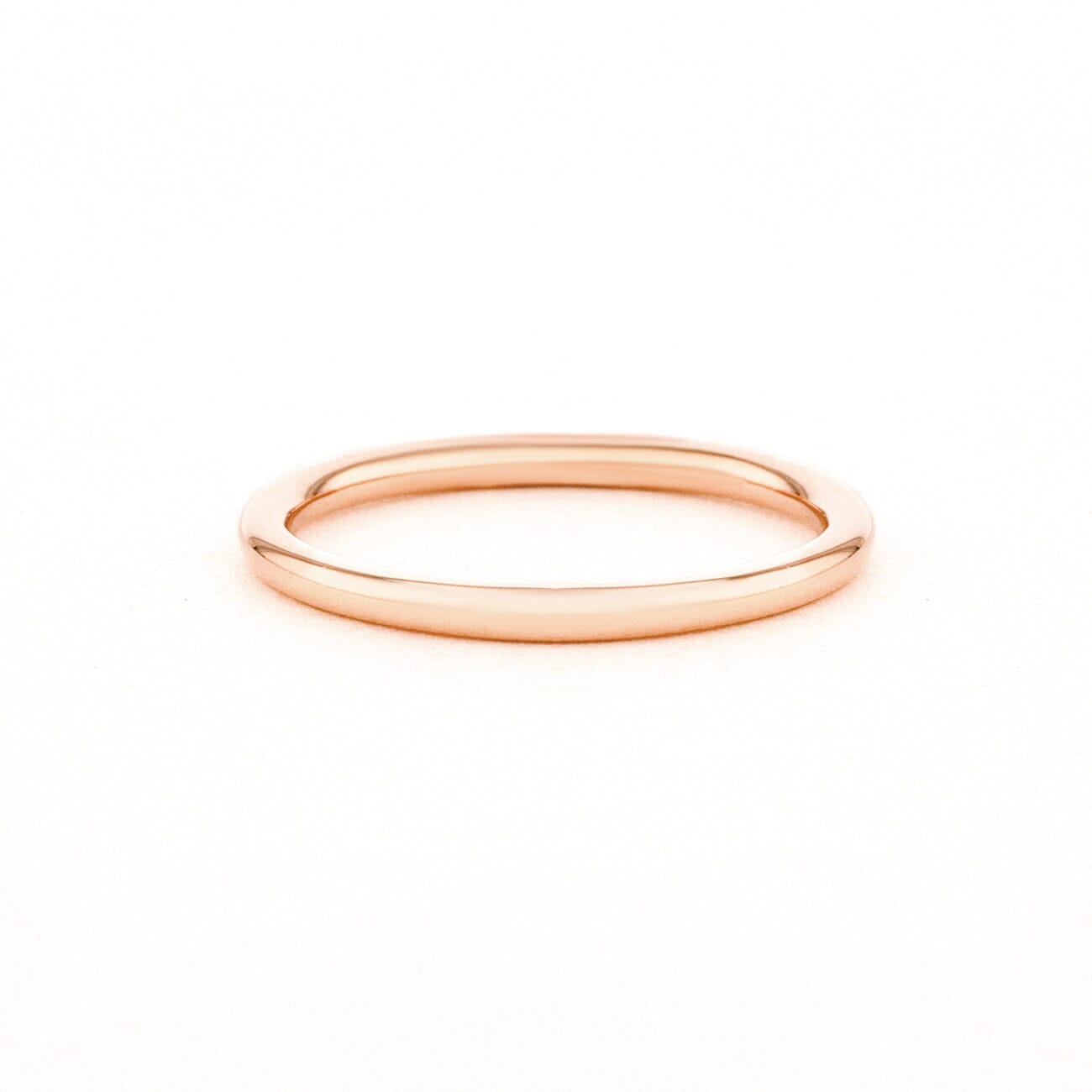 1.6mm High Polish Band Rings Princess Bride Diamonds 