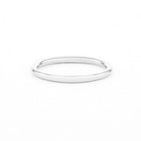 1.6mm High Polish Band Rings Princess Bride Diamonds 