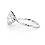 1.6mm Juliette Round High Polish Engagement Rings Princess Bride Diamonds 