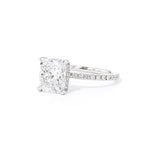 1.6mm Kayla Cushion Engagement Rings Princess Bride Diamonds 