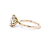 1.6mm Kayla Round High Polish Engagement Rings Princess Bride Diamonds 