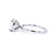 1.6mm Leah Cushion High Polish Engagement Rings Princess Bride Diamonds 