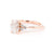 1.6mm Lindsey Oval Engagement Rings Princess Bride Diamonds 