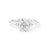 1.6mm Lindsey Oval Engagement Rings Princess Bride Diamonds 