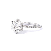 1.6mm Maggie Round 6 Prongs Engagement Rings Princess Bride Diamonds 