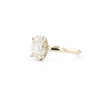 1.6mm Nicole Oval High Polish Engagement Rings Princess Bride Diamonds 