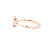 1.6mm Nicole Radiant High Polish Engagement Rings Princess Bride Diamonds 