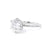 1.6mm Samantha Round Engagement Rings Princess Bride Diamonds 