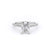 1.6mm Shelby Radiant Engagement Rings Princess Bride Diamonds 3 14K White Gold 