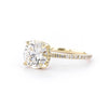 1.6mm Shelby Round Engagement Rings Princess Bride Diamonds 